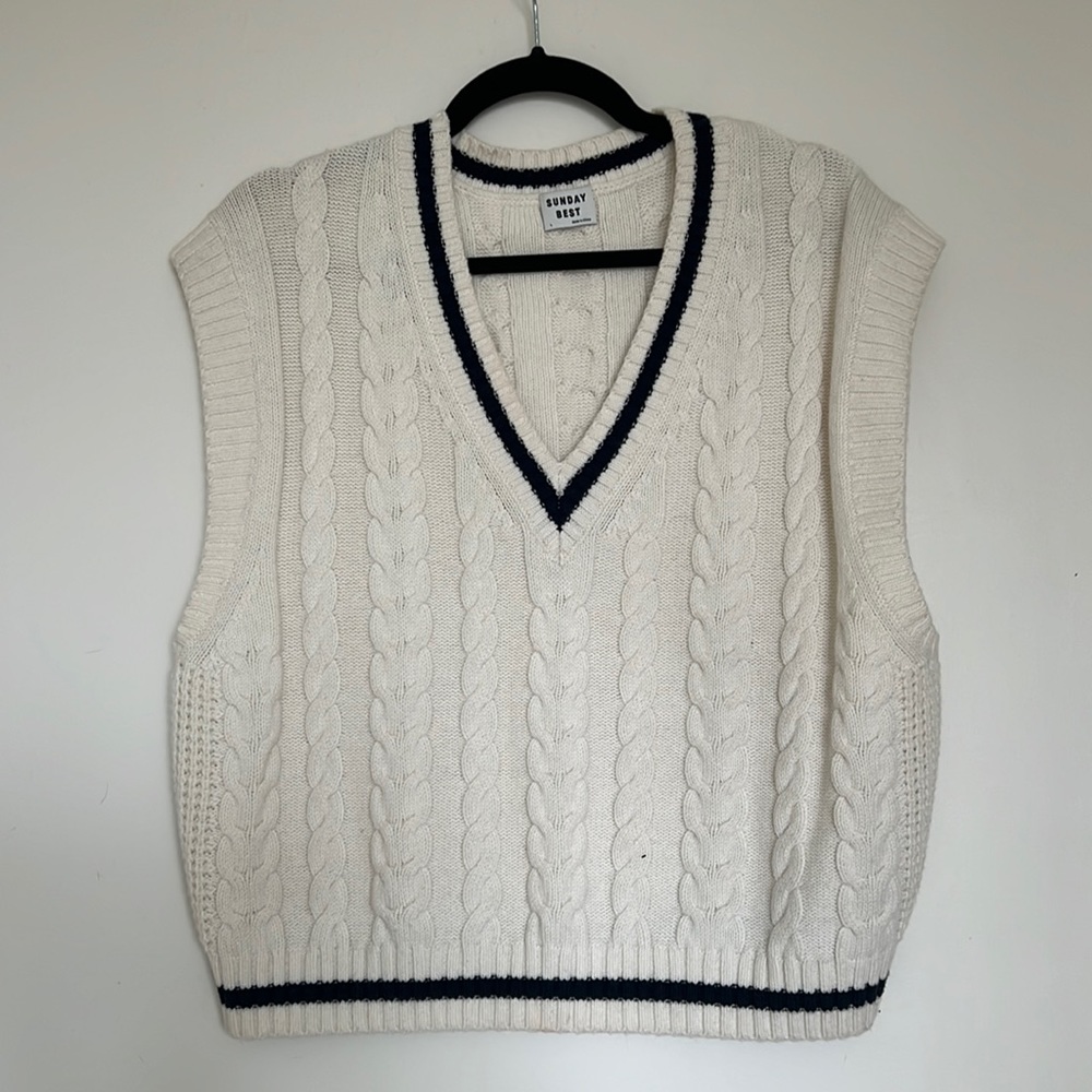 Sunday Best Winston Sweater Vest - Aritzia